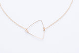 Triangle Charm Necklace