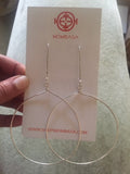 Nandi Silver Hoop Earrings