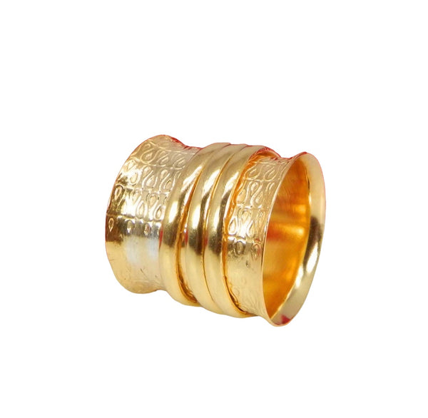 Gold Meditation Ring
