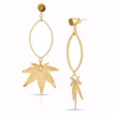 Kush Citrine Quartz Earrings