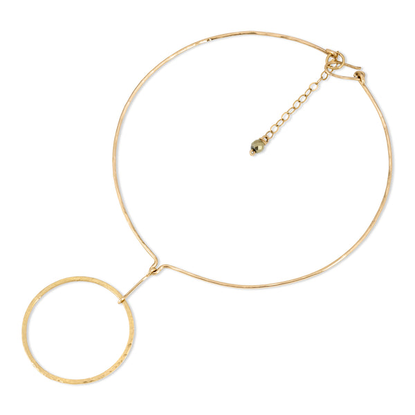Infinity Loop Collar Necklace